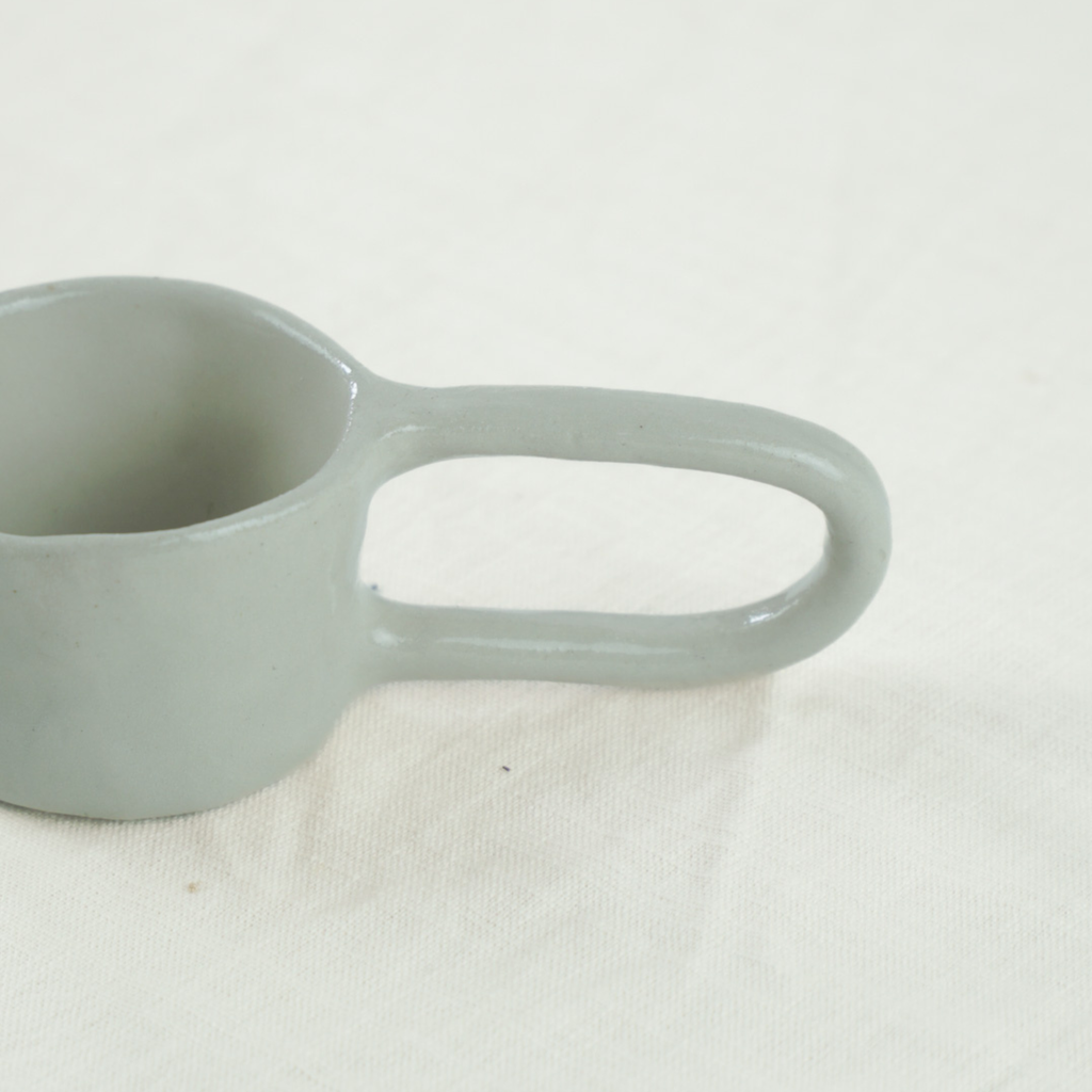 the espresso cup clay cream - final sale