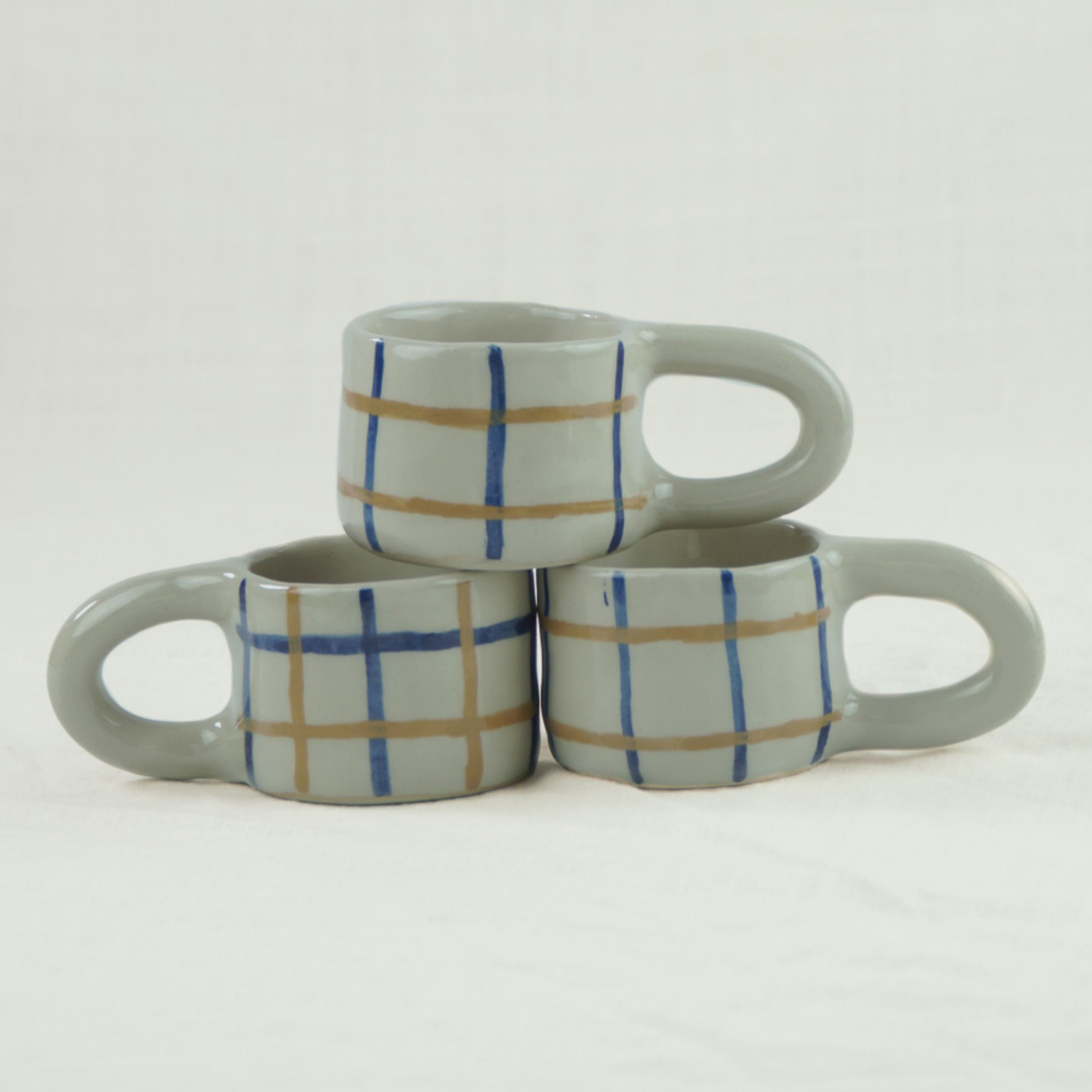 the coffee cup denim & wheat