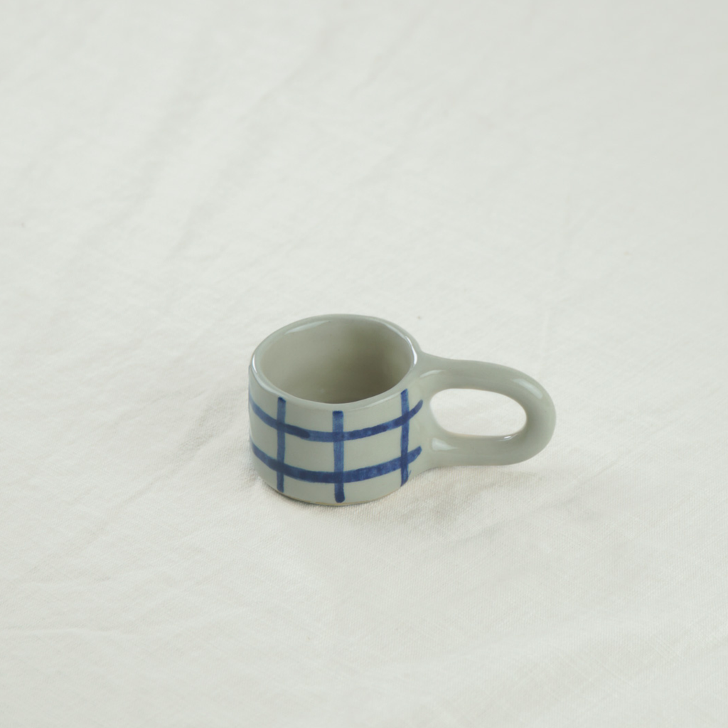 the espresso cup denim stripe