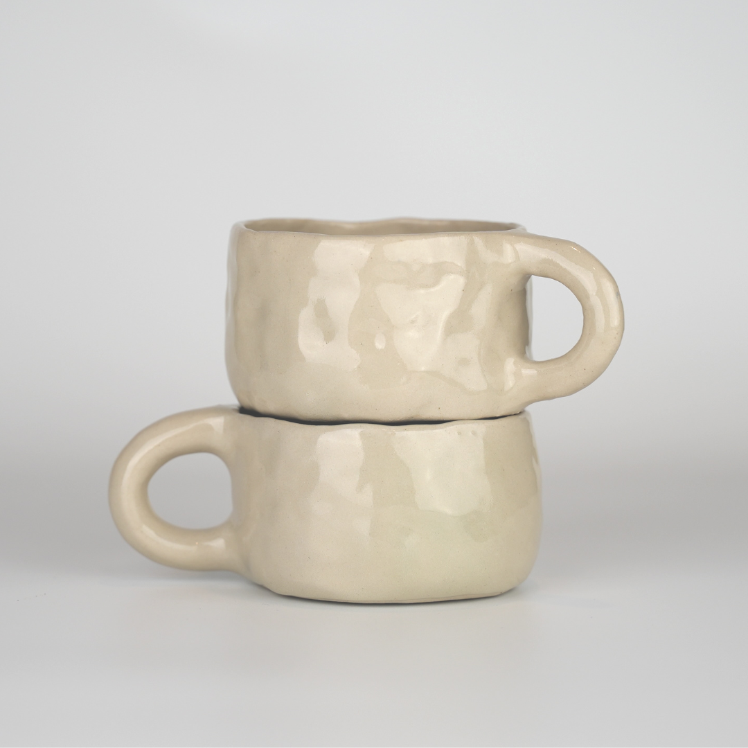 the coffee cup clay cream - final sale