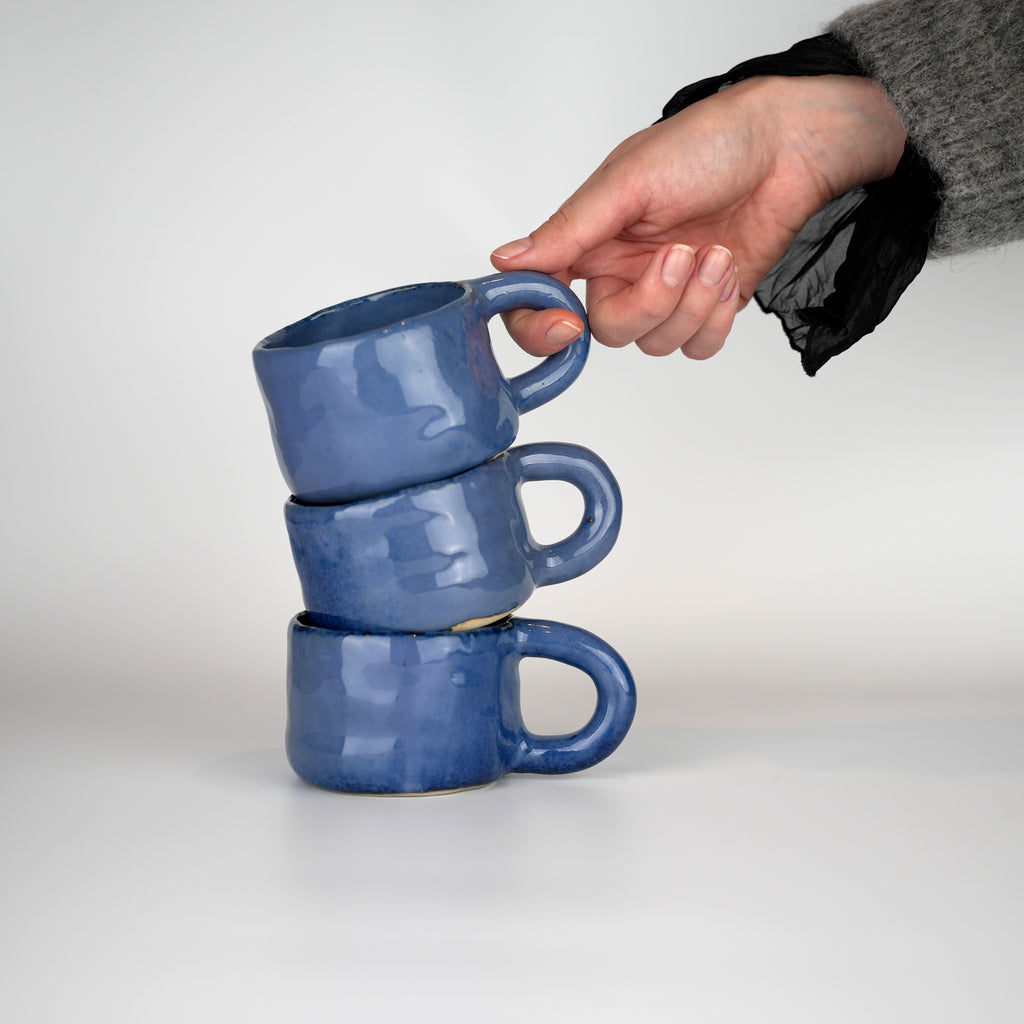 the coffee cup dusk blue - final sale