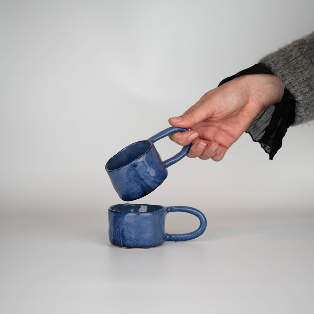 the espresso cup dusk blue - final sale