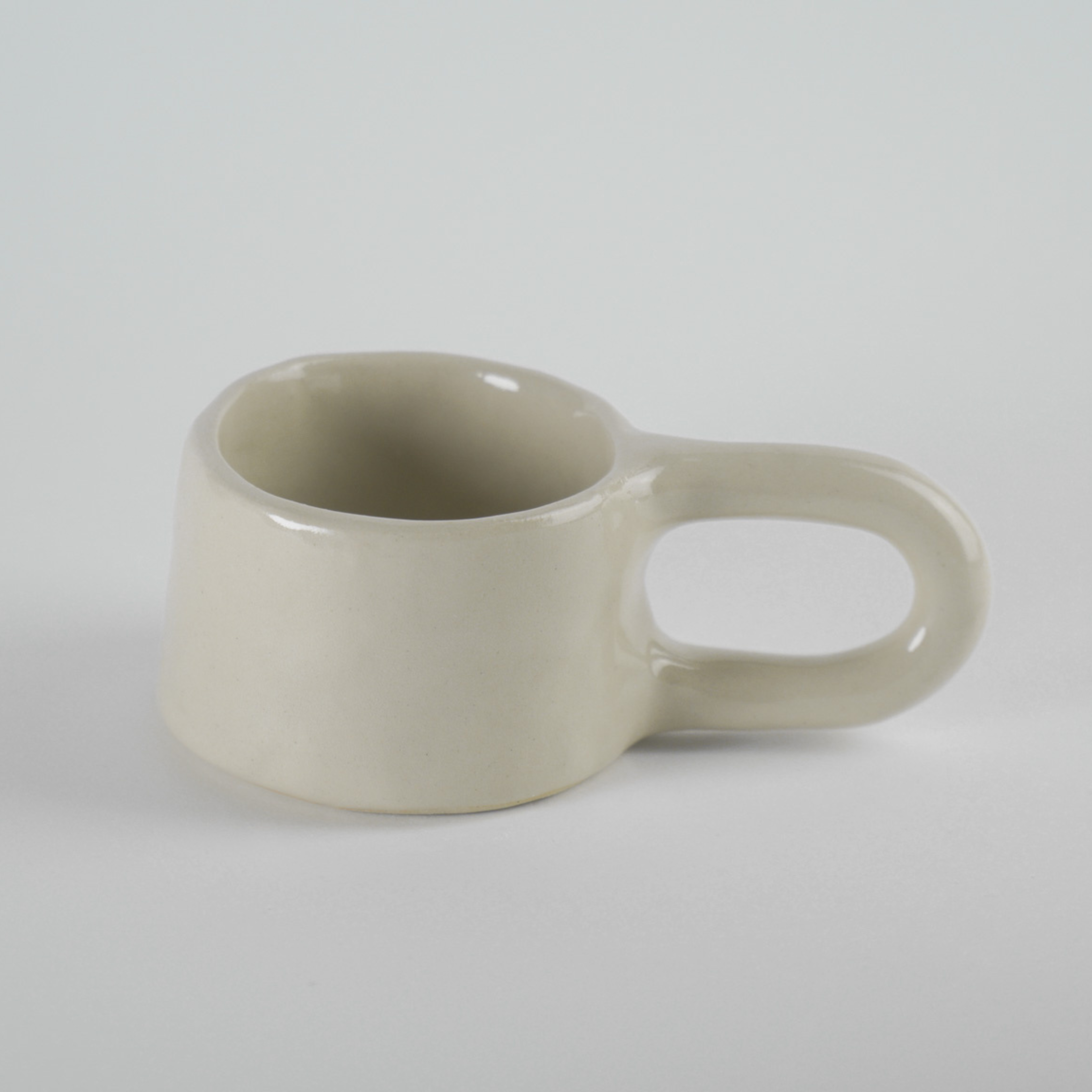 the espresso cup clay cream