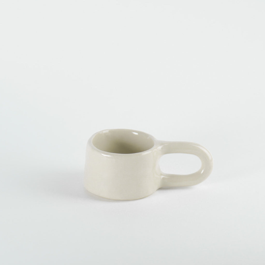 the espresso cup clay cream