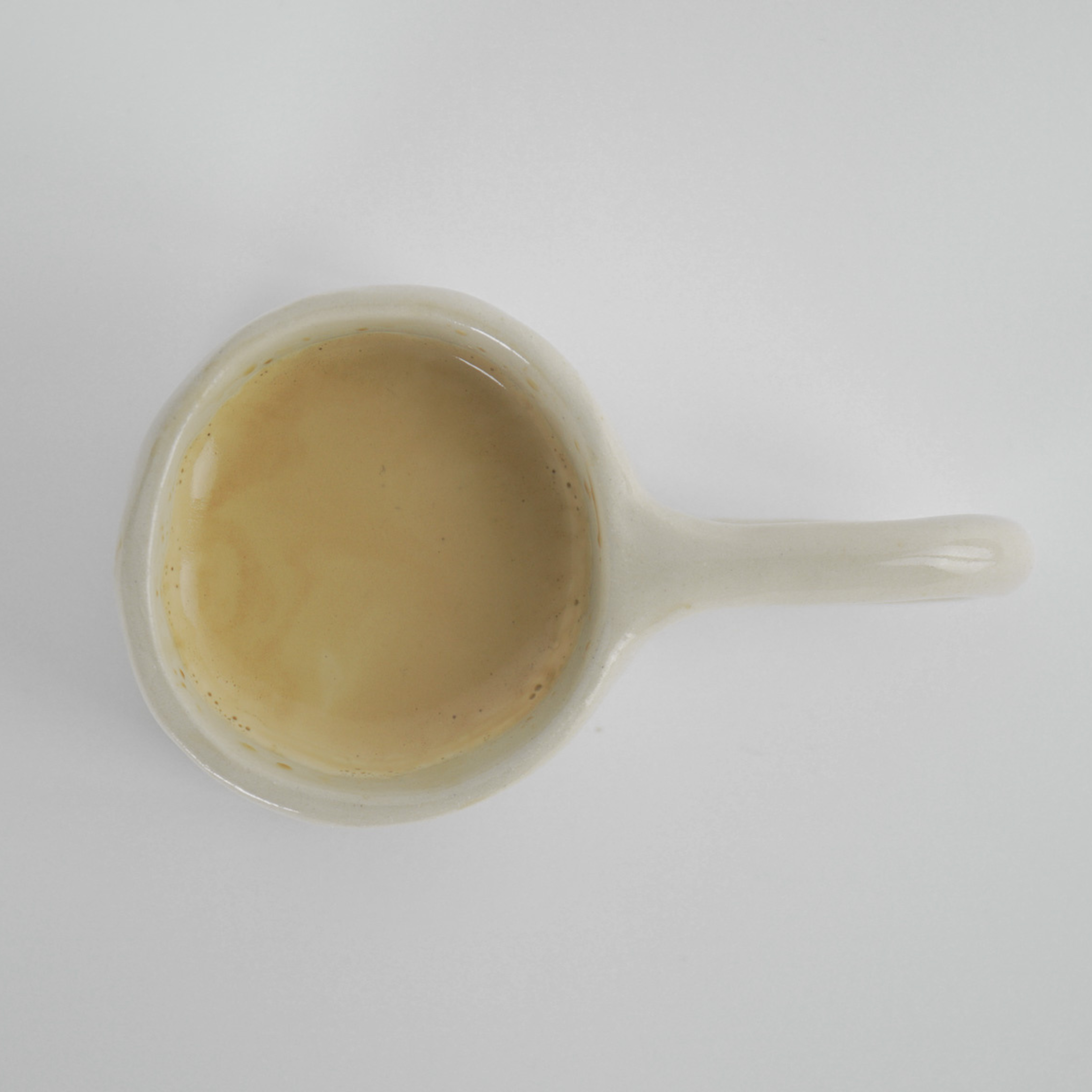 the espresso cup clay cream