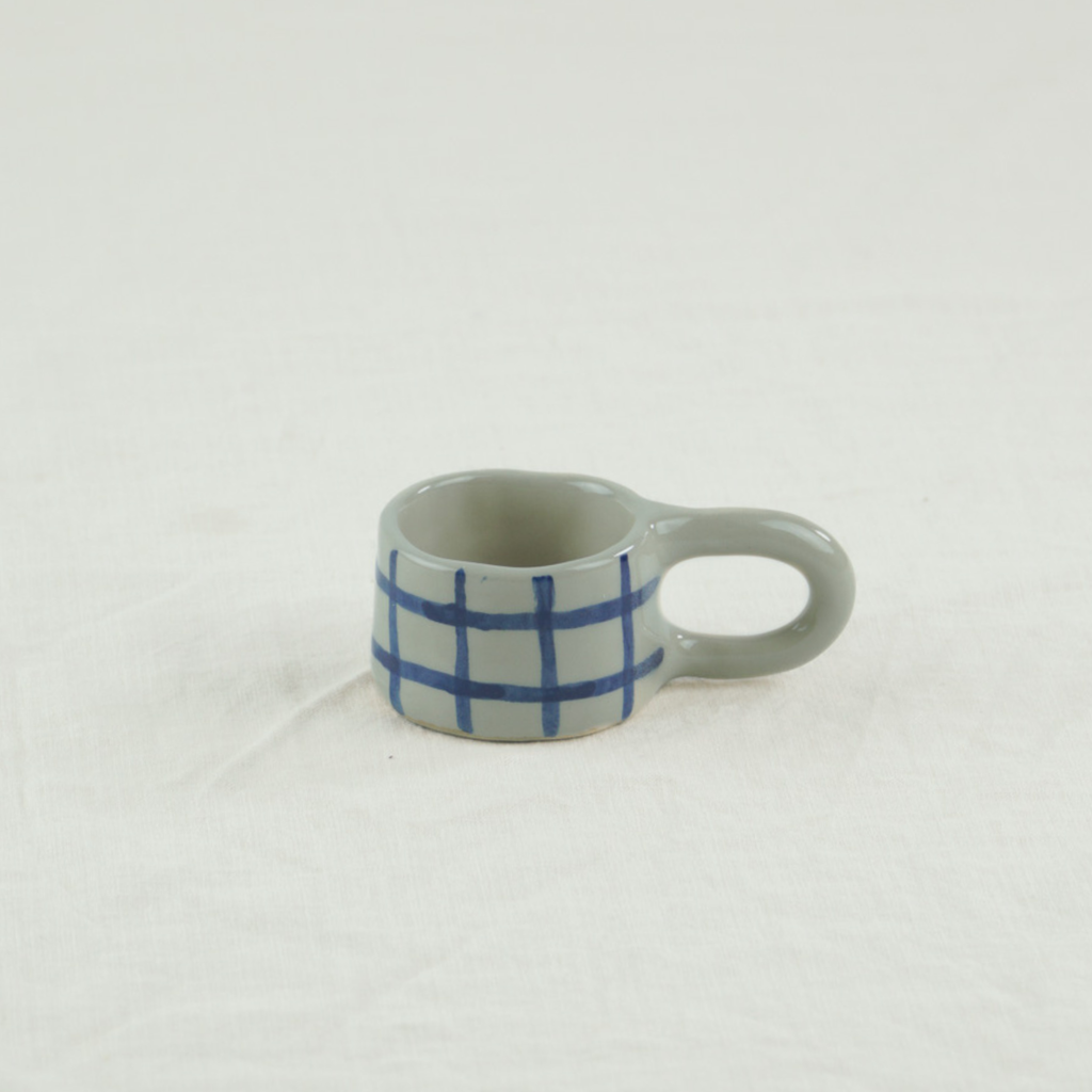 the espresso cup denim stripe